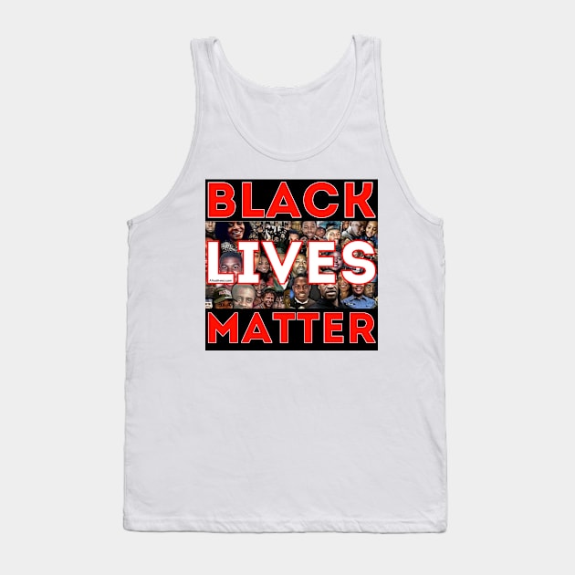 Black Lives Matter Tank Top by Afroditees